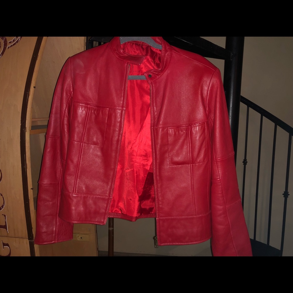 Red Leather Jacket